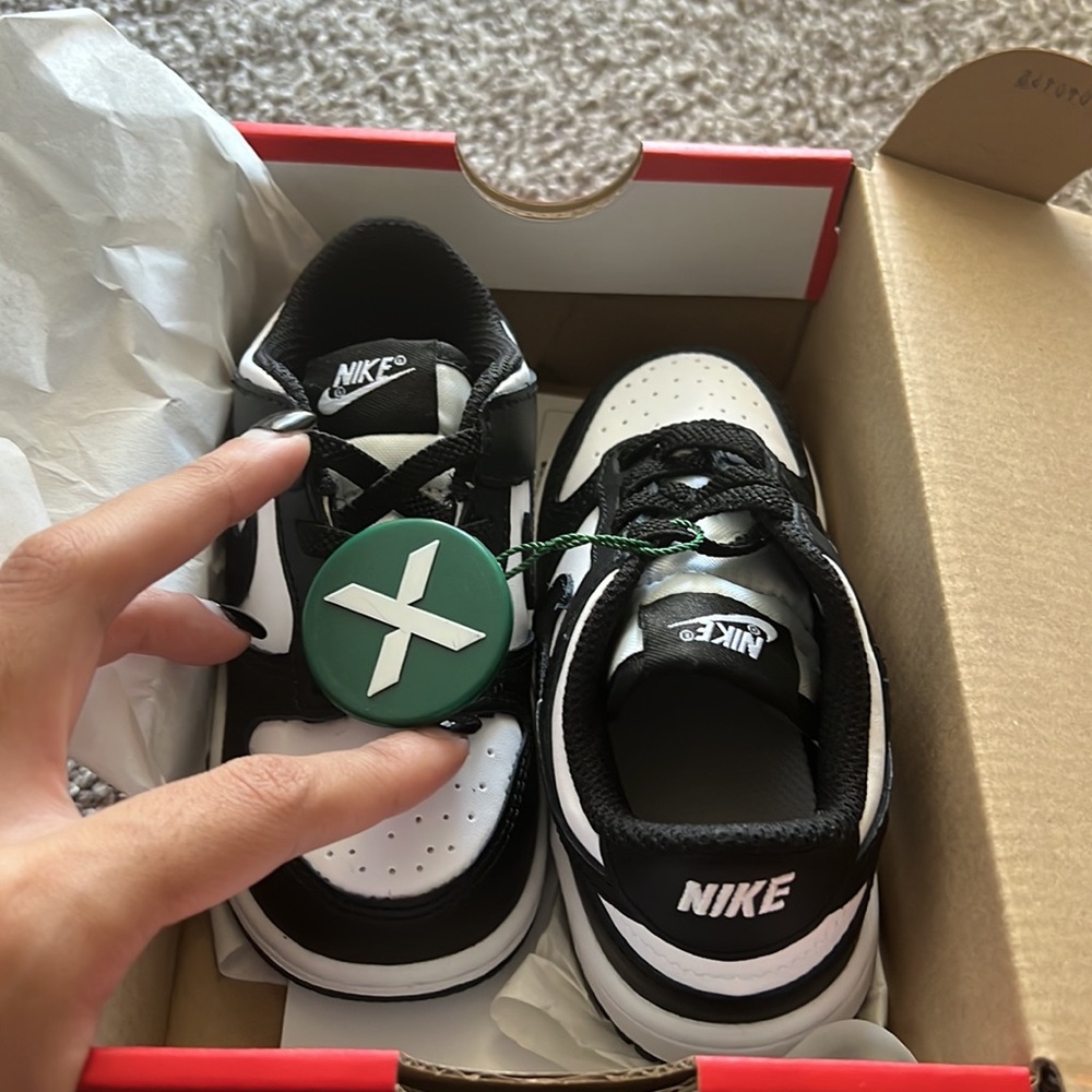 BRAND NEW TODDLER PANDA DUNKS